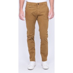 Vêtements Homme Chinos / Carrots Ritchie Pantalon chino VODELY Jaune moutarde