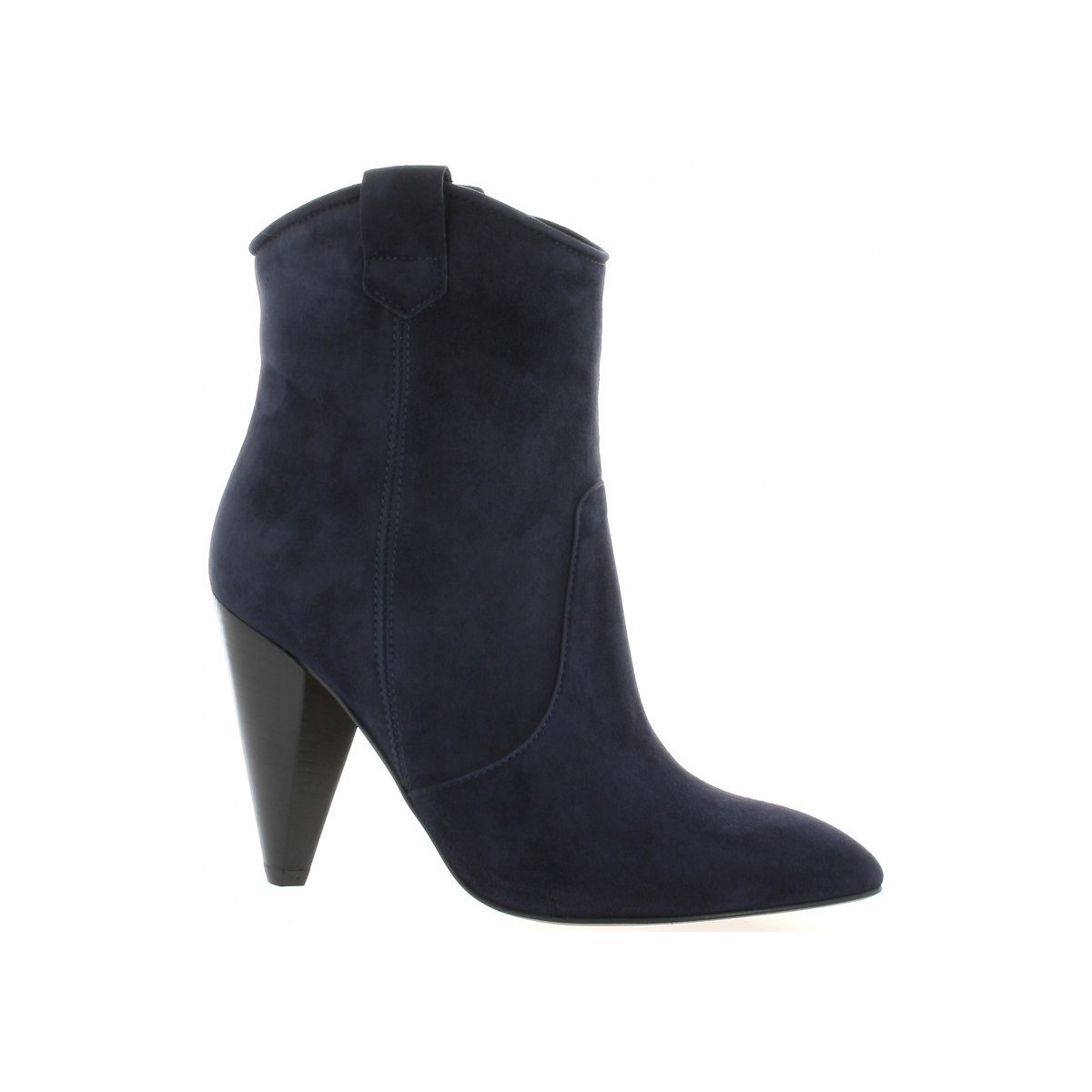 Chaussures Femme Boots Fremilu Boots cuir velours Marine