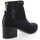 Chaussures Femme Boots Giancarlo Boots cuir velours Marine