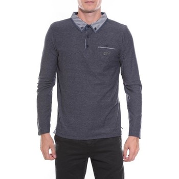 Vêtements Polos manches longues Ritchie POLO PACOLO Marine