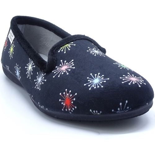 Chaussures Femme Chaussons Plaids / jetés 6161 Noir