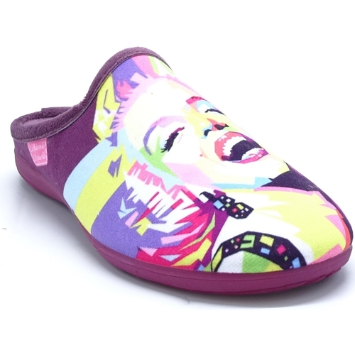 Chaussures Femme Chaussons Plaids / jetés 6530 Violet
