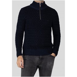 Vêtements Homme Pulls Kebello Pull manches longues Taille : H Marine S Marine