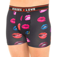 Sous-vêtements Homme Boxers Kisses And Love Boxer Bisous & Amour Multicolore