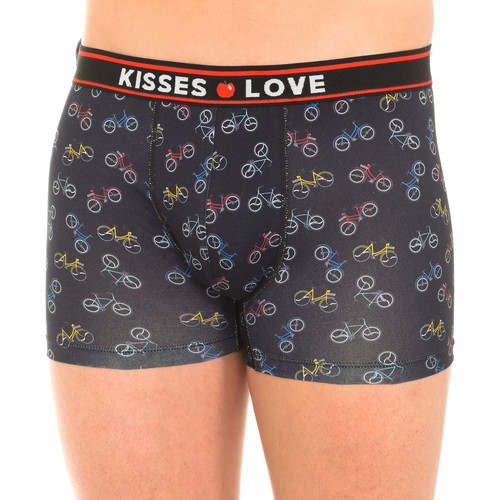 Sous-vêtements Homme Boxers Kisses And Love KL10005 Multicolore
