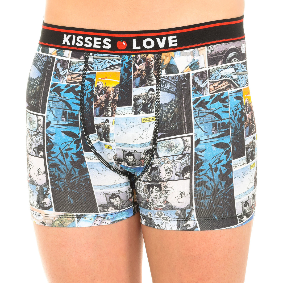 Sous-vêtements Homme Boxers Kisses&Love KL10009 Multicolore