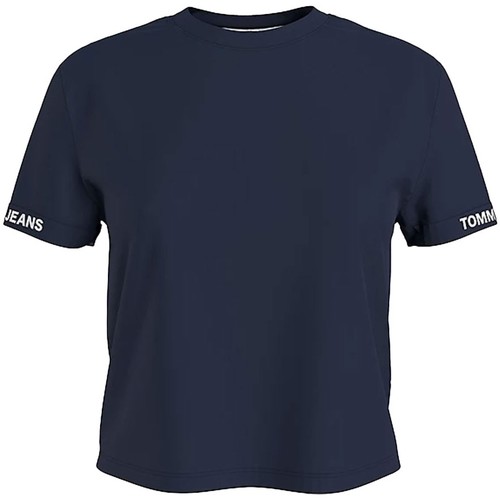 Vêtements Femme T-shirts & Polos Tommy Jeans T-shirt Tommys Jeans ref 52141 C87 Marine Marine