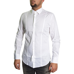 Vêtements Homme Chemises manches longues Guess Chemises  Blanc Blanc