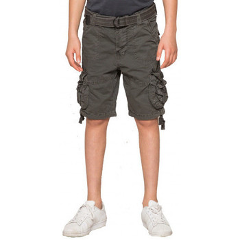 Vêtements Enfant Maillots / Shoulder Shorts de bain Deeluxe Short junior  multipoches Heaven beige ou gris Gris