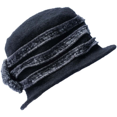 Accessoires textile Femme Chapeaux Chapeau-Tendance Chapeau cloche CERINE Noir