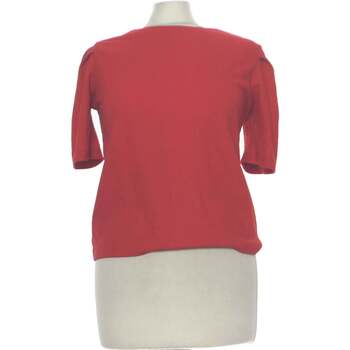 Vêtements Femme The home deco fa Zara top manches courtes  36 - T1 - S Rouge Rouge