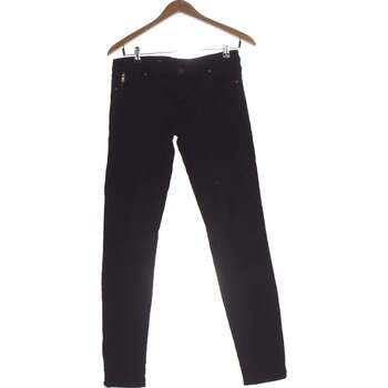Vêtements Femme Pantalons Zara Pantalon Droit Femme  38 - T2 - M Noir