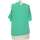 Vêtements Femme Alma En Pena Naf Naf blouse  34 - T0 - XS Vert Vert