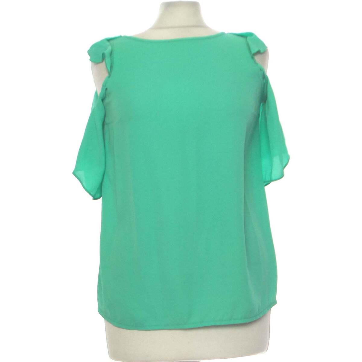Vêtements Femme Tops / Blouses Naf Naf blouse  34 - T0 - XS Vert Vert