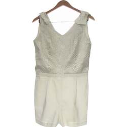 Naf Naf combi-short 36 - T1 - S Blanc Blanc - Vêtements Combinaisons Femme  10,40 €