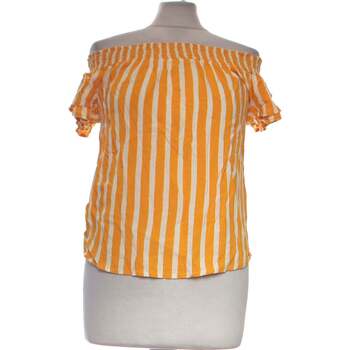 Vêtements Femme over stripes shirt Pimkie top manches courtes  36 - T1 - S Jaune Jaune