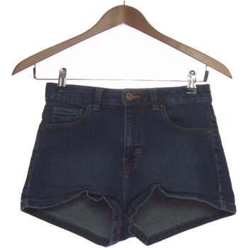 Vêtements Femme Shorts / Bermudas Pull And Bear Short  36 - T1 - S Bleu