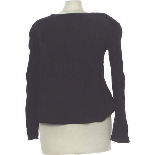 Vêtements Femme T-shirts & Polos Mango top manches longues  36 - T1 - S Noir Noir
