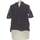 Vêtements Femme T-shirts Casablanca & Polos H&M top manches courtes  36 - T1 - S Noir Noir