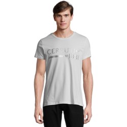 Vêtements Homme T-shirts manches courtes Cerruti 1881 Courseulles Blanc