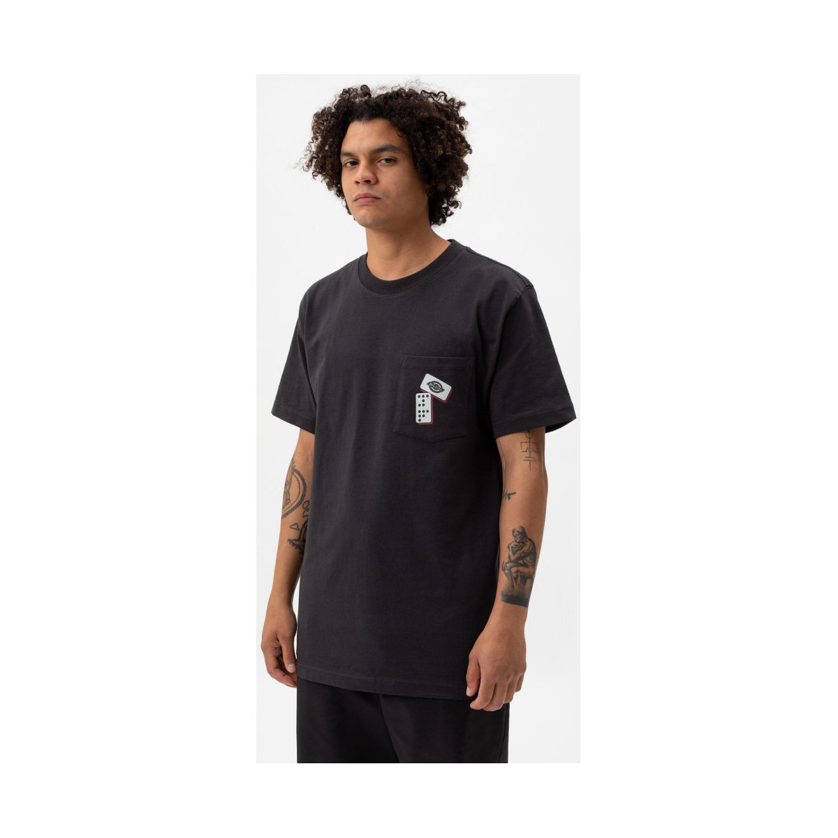 Vêtements Homme The North Face Foundation T-shirt in blauw Dickies Jf graphic ss tee Noir