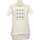 Vêtements Femme T-shirts & Polos Phildar 36 - T1 - S Blanc