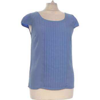 Vêtements Femme shorts och accessoarer H&M top manches courtes  34 - T0 - XS Bleu Bleu