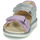 Chaussures Fille Sandales et Nu-pieds Clarks ROAM WING T. Argent / Violet
