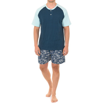 Vêtements Homme Pyjamas / Chemises de nuit J And J Brothers JJBVH5100 Vert