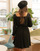 Vêtements Femme Robes courtes Céleste JASMIN Noir