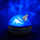 Maison & Déco Lampes à poser Trousselier Veilleuse Projecteur d'aurores boréales - Ours sur la banquis Bleu