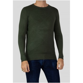 Kebello Pull manches longues col rond Vert H Vert
