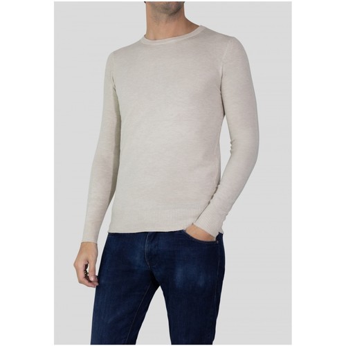 Vêtements Homme Pulls Kebello Pull manches longues col rond Beige H Beige