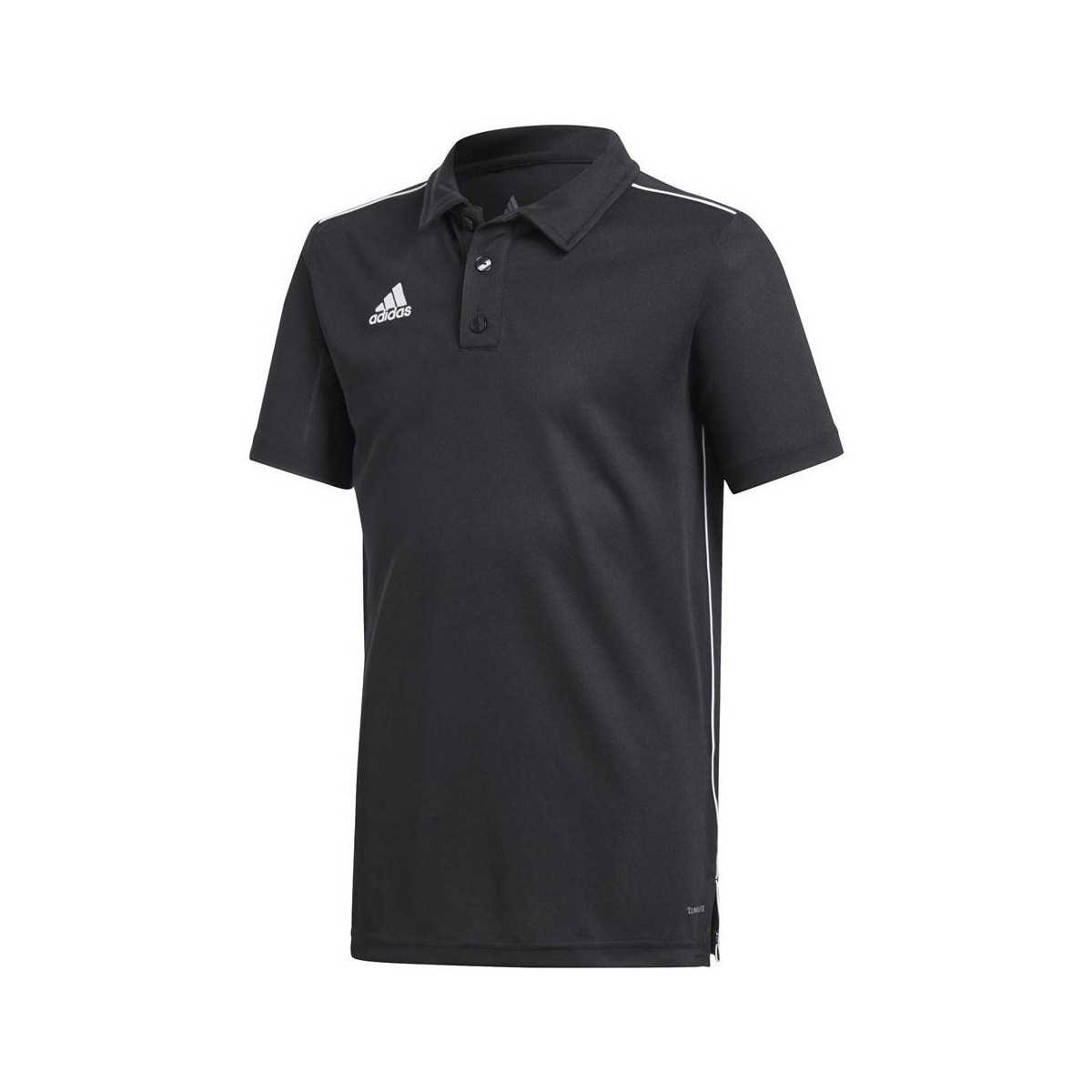 Vêtements Garçon T-shirts manches courtes adidas Originals Core 18 Polo JR Noir