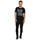 Vêtements Homme Débardeurs / T-shirts sans manche Black Kaviar Tee-shirt homme GASIC noir/blanc  - XS Noir