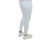 Vêtements Femme Pantalons Queen Hearts Jean femme Skinny Effet clouté et déchiré Blanc 9141 Blanc