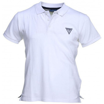 Vêtements Enfant T-shirts & Polos Guess Polo junior L71p21 blanc  kid - 8 ANS Blanc