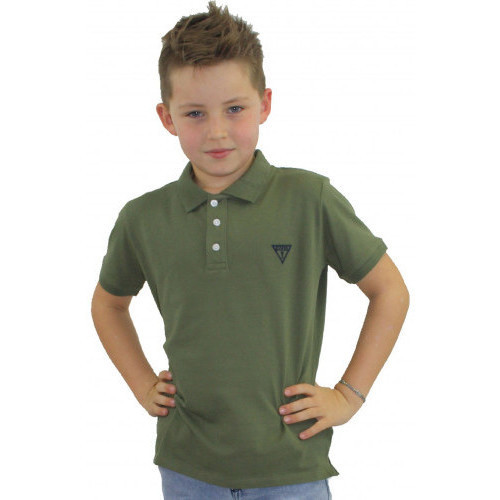 Vêtements Enfant T-shirts & Polos Guess Polo junior Kaki L71p21 Kaki
