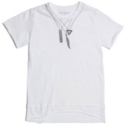 Vêtements Enfant T-shirts & Polos Guess Tee-shirt junior  L82I06 blanc - 10 ANS Blanc