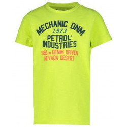 Vêtements Enfant T-shirts Green courtes Petrol Industries Tee-shirt junior PETROL TSR643 jaune Jaune