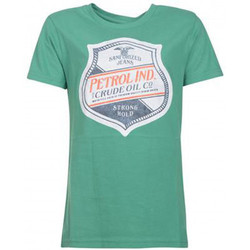 Vêtements Enfant T-shirts manches Kyla Petrol Industries Tee-shirt junior PETROL TSR 601 vert Vert