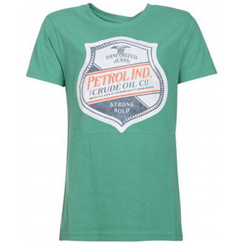 Vêtements Enfant Tee Shirt Junior Petrol Industries Tee-shirt junior PETROL TSR 601 vert - 10 ANS Vert