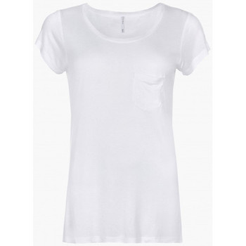 Vêtements Femme T-shirts & Polos Tiffosi Tee shirt femme Arum  blanc Blanc