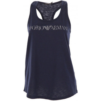 Vêtements Femme Débardeurs / T-shirts sans manche Emporio Armani EA7 Debardeur femme ARMANI 164191 9P294 bleu - S Bleu