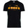 Vêtements Homme Débardeurs / T-shirts sans manche Diadora Tee-shirt homme  502175279 noir/orange - S Noir