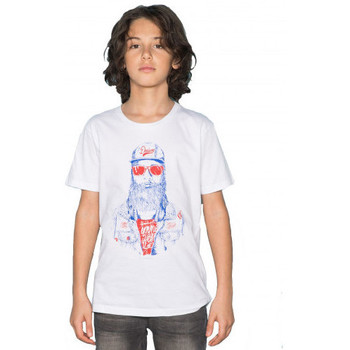 Vêtements Enfant T-shirts & Polos Deeluxe Tee-shirt juniorDEELUXE TELLON blanc Blanc