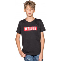 Vêtements Enfant T-shirts & Polos Deeluxe Tee-shirt junior HIT noir  - 10 ANS Noir
