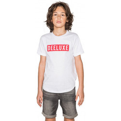 Vêtements Enfant T-shirts manches courtes Deeluxe Tee-shirt junior HIT blanc Blanc