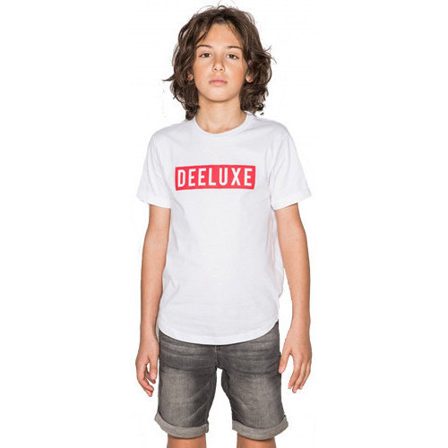 Vêtements Enfant Walk & Fly Deeluxe Tee-shirt junior HIT blanc  - 10 ANS Blanc