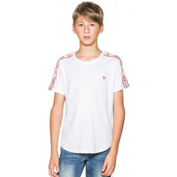 Vêtements Enfant T-shirts manches courtes Deeluxe Tee-shirt junior BANDO blanc Blanc